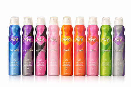 She Perfumed Deodorant Spray – بخاخات شي المعطرة